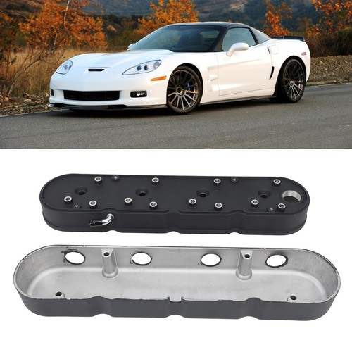 ˘Matte Black Engine Valve Cover Vintage High Strength Hidden Coil Valve Cover - Picture 8 of 12