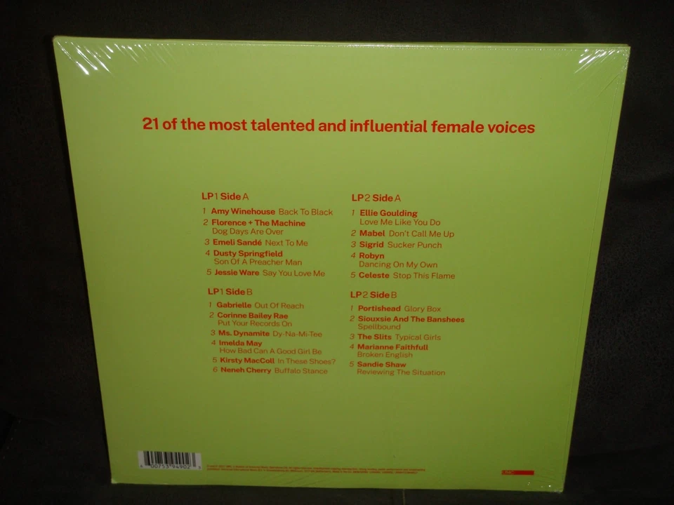 HEAR HER VOICE- VARIOUS - COMPILATION - DOUBLE LP RECORD ALBUM-SEALED - Image 2 of 4