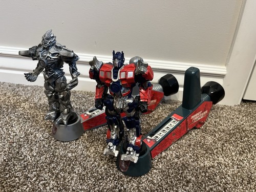 Transformers Robot Fighters Optimus Prime vs Megatron Actionfigur Spielset
