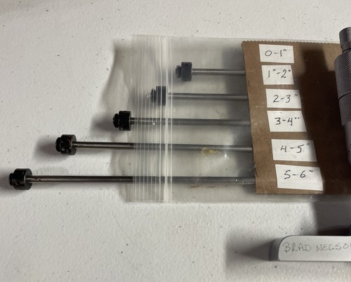 MITUTOYO 129-128 Depth Micrometer,0 to 6 In. JAPAN - Picture 3 of 8