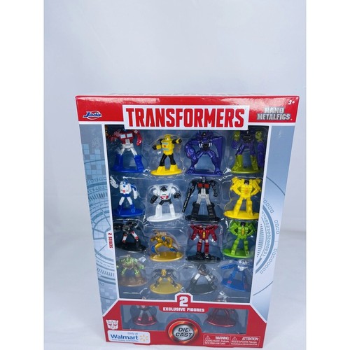 Transformers 18Pk Metal Figures Jada Nano Metalfigs G1 Exclusive Figures - Picture 6 of 8