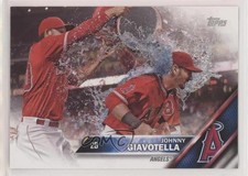 2016 Topps Los Angeles Angels Johnny Giavotella #A-5 d5h