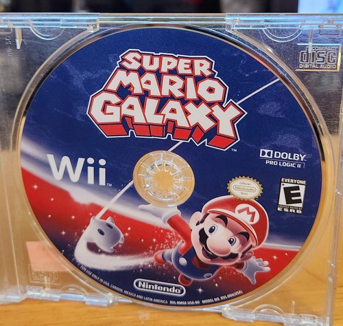 Super Mario Galaxy (Nintendo Wii, 2007) Game Disc Only