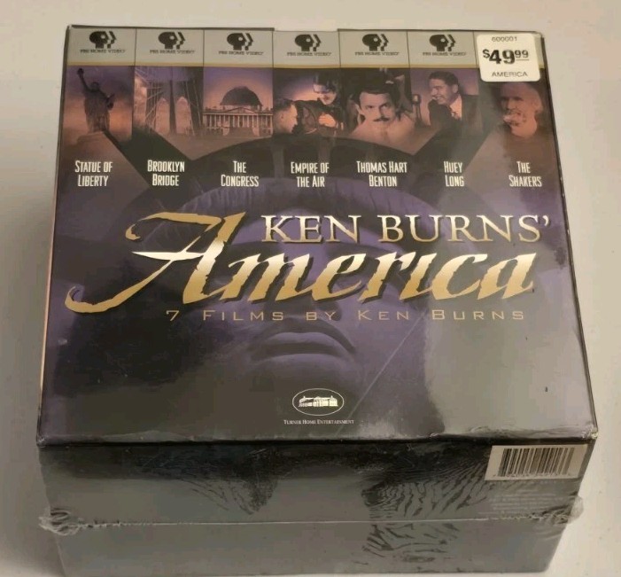 Ken Burns America VHS Tapes Set PBS TV Series New & Factory Sealed
