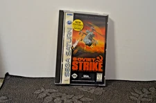 Soviet Strike (Sega Saturn, 1996) Cib Complete With Reg & Manual