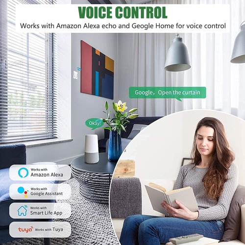 4pcs Wireless Timer Switches Alexa Google Tuya Mini Zigbee 3.0 Smart Switch - Bild 5 von 14