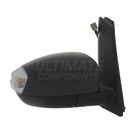 Ford C-Max 2010-2016 Electric Power Folding Wing Door Mirror Primed Drivers Side