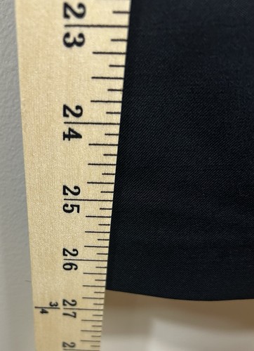 EILEEN FISHER Straight Ankle Hose Damen L schwarz 100% WOLLE leicht Stretch - Bild 11 von 11