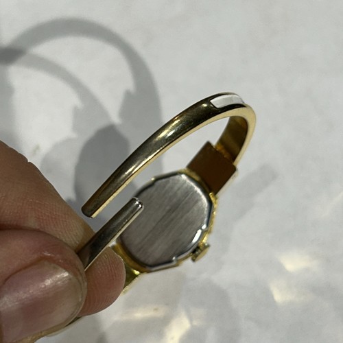 Jai Damen Vintage Uhr Swiss Floral 17 Jewels verstecktes Zifferblatt Emaille Peek-A-Boo - Bild 5 von 14