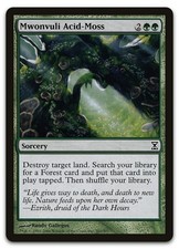 Mwonvuli Acid-Moss #207 (LP) Time Spiral TSP Magic MTG