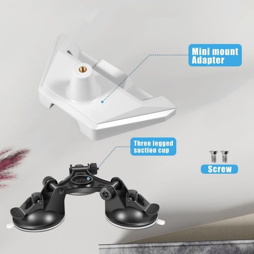 Windshield Sunroof Suction Cup Mount Bracket Holder Kit For Starlink Mini - Photo 8/22