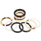  12 Pcs Einzigartige Serviettenringe Thanksgiving-Serviettenringe