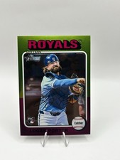 Logan Porter 2024 Topps Heritage High #625 Chrome /699 Kansas City Royals