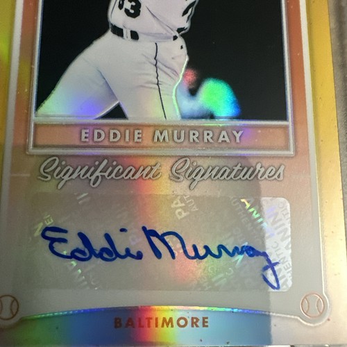 Optic Significant Signatures Eddie Murray Gold 2017/5 - Imagen 6 de 9