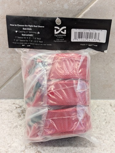 DynoGoods Fishing Rod Sleeve, 3 Pack, 7ft 10in Casting Rod Protector/Rod Sock - Picture 2 of 5