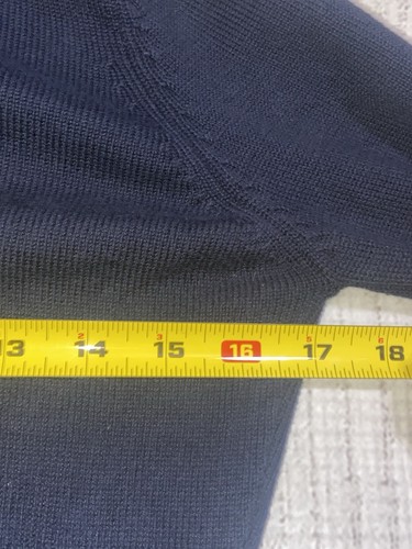 Lacoste Pullover - 100% Pima Baumwolle - US 8 Damen (40 EU) - Navy Größe M - Bild 3 von 6