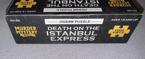 Death On The Istanbul Express Murder Mystery Party Jigsaw Puzzle 1000 Pieces - Picture 5 of 6