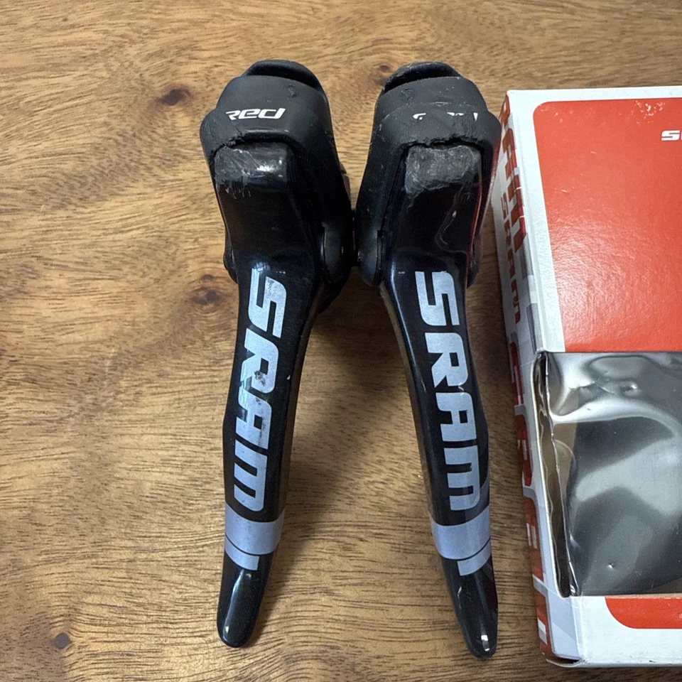 SRAM Red DoubleTap 10-Speed 1st Generation Mechanical Road Bike Shifters - Image 2 of 4