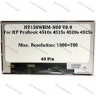 NT156WHM-N50 V8.0 NT156WHM N50 Für HP ProBook 4510s 4515s 4520s 4525s LCD-Schirm