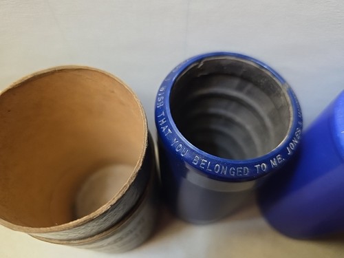 EDISON BLUE AMBEROL CYLINDER RECORD LOT - 2 Records And Tubes - Picture 3 of 5