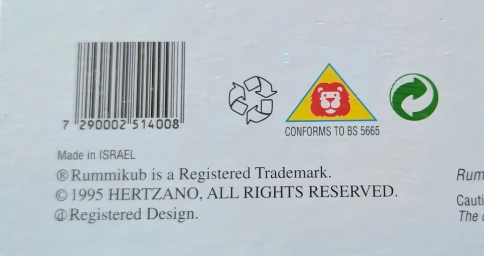 The Original Classic Rummikub Board Game - Goliath (1995) Brand New & Sealed - Image 4 of 4