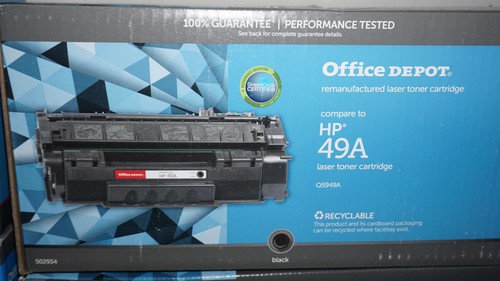 Lote de 6 tóner Office Depot HP 5x negro + 1x magenta | 131A 15A 80A 49A 36A 201A - Imagen 5 de 7