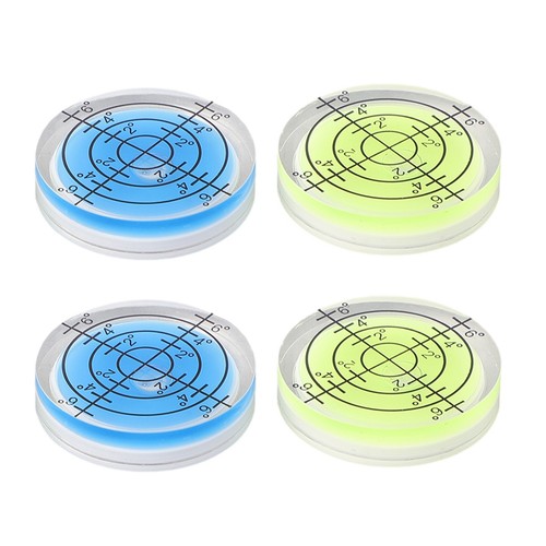 Acrylic Liquid Bubble Level for Adjusting Factory Machinery 32mm Diameter 4pcs - Picture 8 of 12