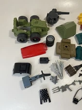 Vintage Gi Joe Parts And Accessories Lot 