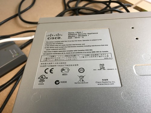 Cisco ASA5515-X ASA5515 V02 Adaptive Security Appliance Network Firewall - Picture 10 of 10