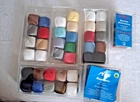 37 Ro. Alzetta darning thread, darning twist, 10 cards each darning thread + star thread a. 20m