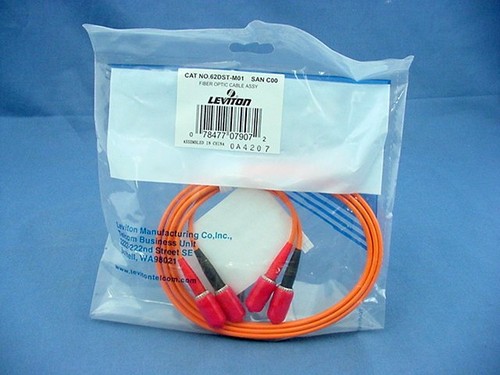 1M Fiber Optic Uplink Multi-Mode Duplex Patch Cable Cord SC 62.5/125 62DST-M01 - 第 4/4 張圖片