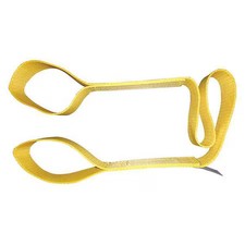 Dayton 35Xf06 Web Sling, Type 3, 6 Ft L, 2 In W, Nylon, Yellow
