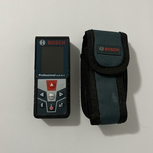 BOSCH GLM 50 C 165' Laser Distance Measuring Tool W/ Pouch - Works
