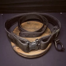 Bianchi Nylon Duty Belt 34"-40" w/ Inner Belt & Baton Ring Holster