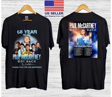 NEW Paul Mccartney Merch Tour 2025 North America Anniversary T-Shirt Merch Gift