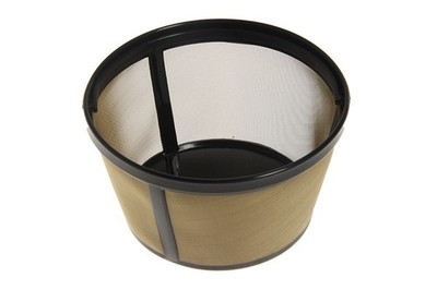Black Permanent Coffee Filter For DeLonghi Filter Coffee Machine