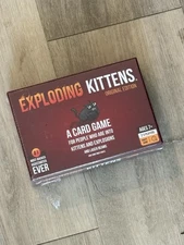 Exploding Kittens Card Game Original Edition Brand New Sealed Kids Age 7 And up 