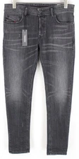 DIESEL Troxer R4NQ8 Men`s's Jeans W31 L30 Grey Slim Washed Stretch