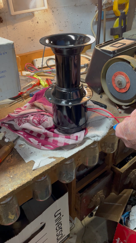 C15 Antique Model A Ford Styled 12-Volt Hutchins Ahooga Ahoogah Ah-ooo-gah horn - Video 1 von 1