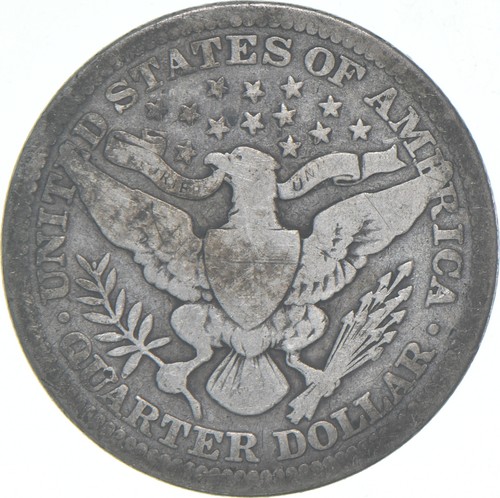 1912 Barber Quarter Average Circ - Bild 2 von 5