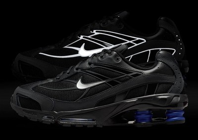 Nike Shox Ride 2 Black Metallic Silver Deep Royal Blue IM5999-010