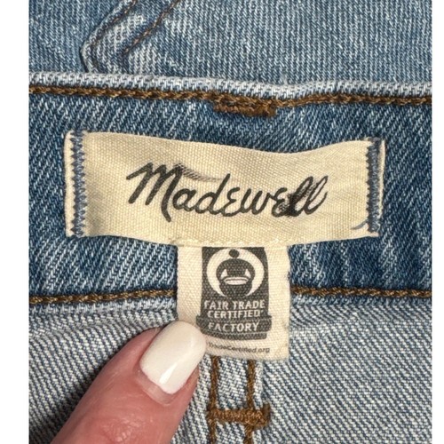 Jean recto Madewell The Tall años 90 nuevo sin etiquetas en lavado Rondell: edición pliegue talla 31T - Imagen 6 de 15