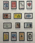 US Stamp Collection Page Years 1966-67