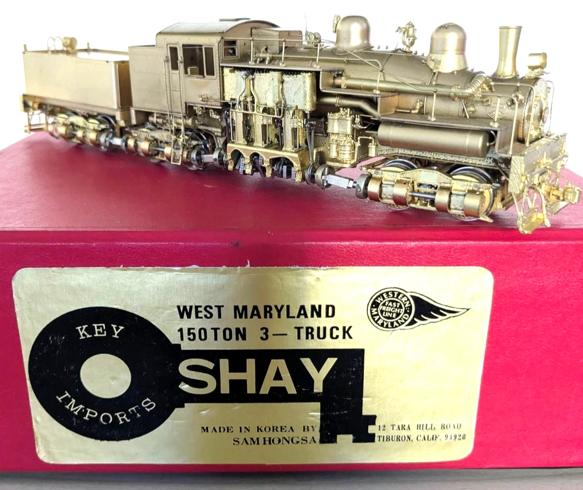 Shay Locomotive In Ho Scale Model Railroad Locomotives for sale | eBay