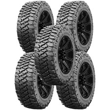 (QTY 5) LT305/70R16 Mickey Thompson Baja Legend MTZ 124Q LRE Black Wall Tires