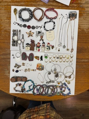 Over 2 Pounds Of Vintage Costume Jewelry; Watches, Necklaces, Bracelets & More