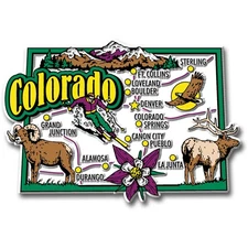 Colorado Jumbo State Magnet by Classic Magnets