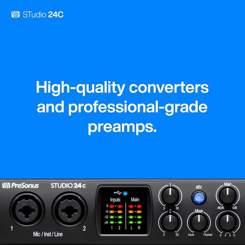 High-Resolution USB Audio Interface with Studio One - Picture 7 of 11
