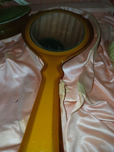 Juego de tocador vintage piramidal Art Deco con caja original - Imagen 17 de 18