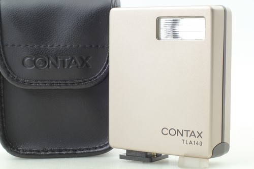 Video [Top NEUWERTIG] Contax TLA140 Blitzgerät zur Montage in Blitzschuh für G1 G2 aus Japan